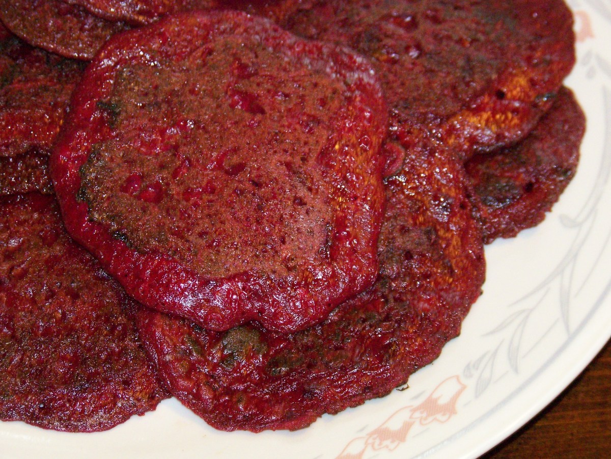 Beautiful Beets: Pink&nbsp;Pancakes