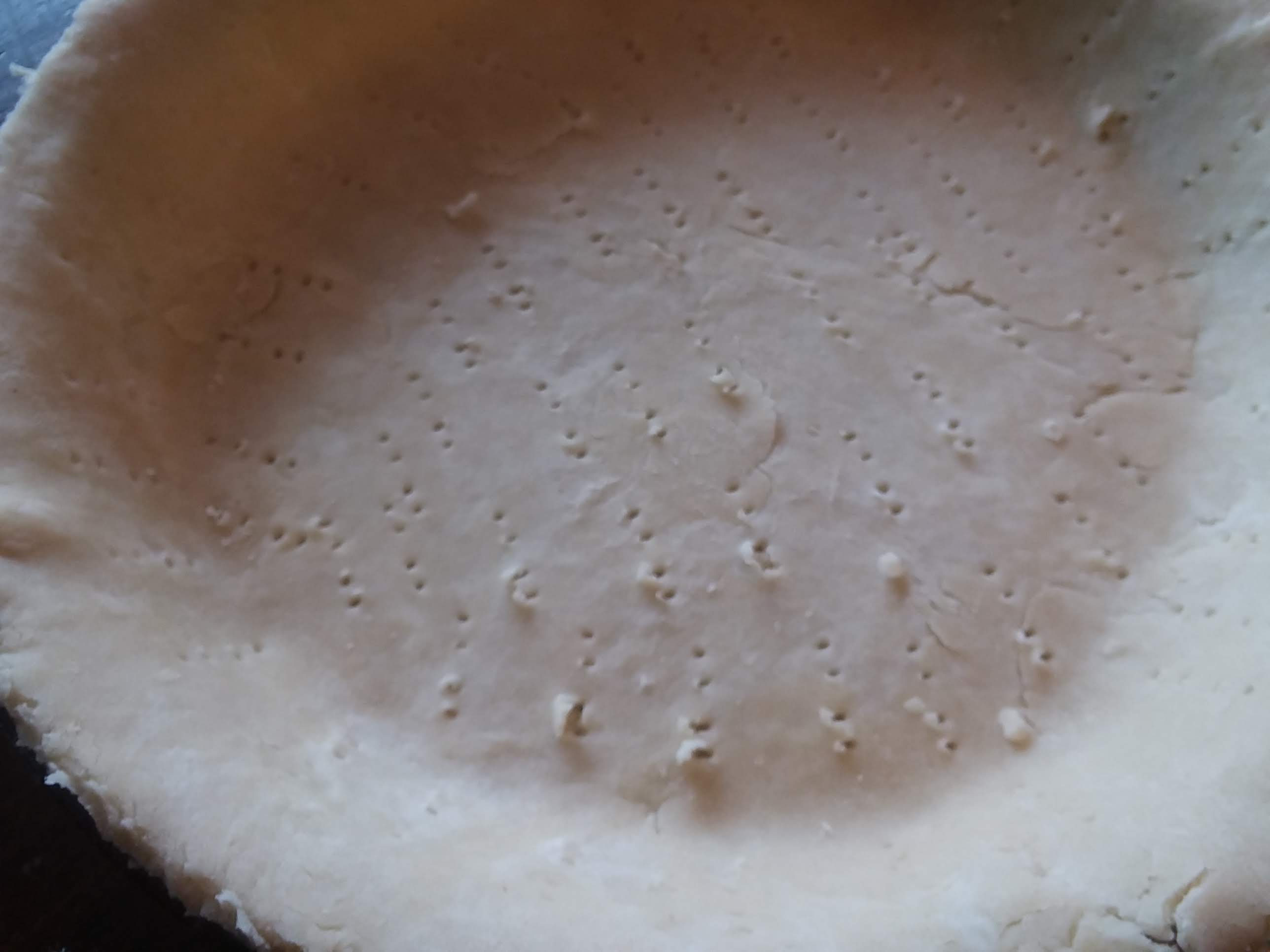 pricked pie crust